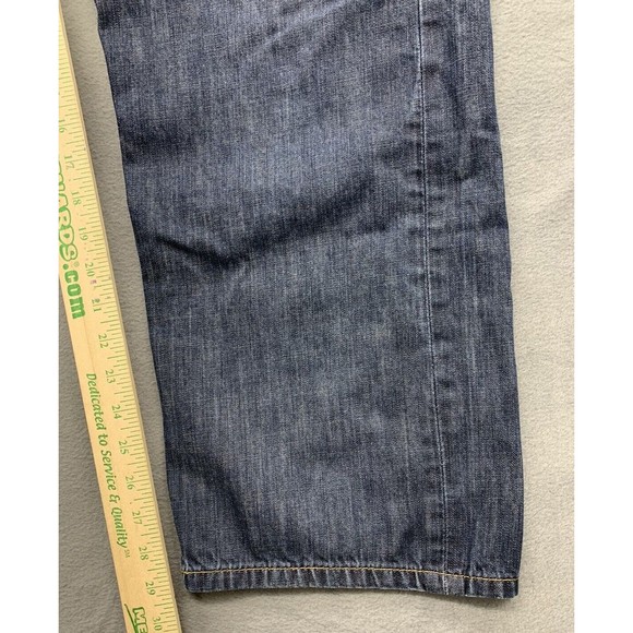 Levi's Strauss 569 Denim Jeans Men's Size 38 X 32 Blue 100% Cotton Well Loved - Picture 6 of 16